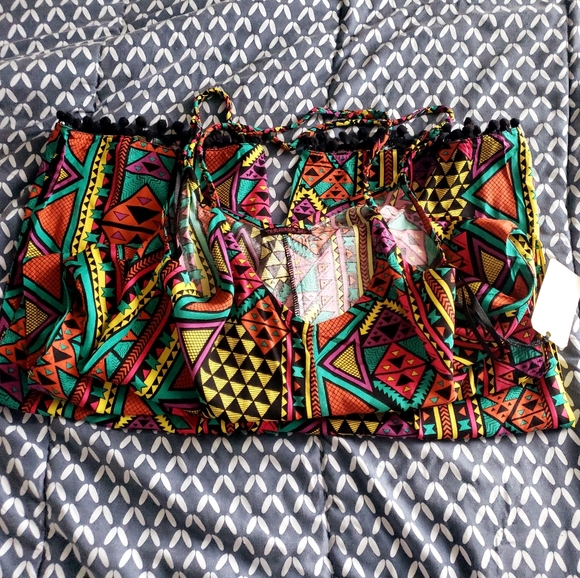 Multi color jumpsuit - Picture 2 of 9